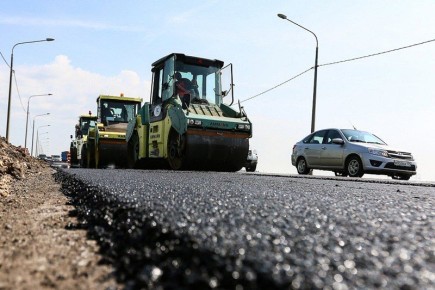 В Волгограде завершается ремонт дороги к поселку Гули Королевой