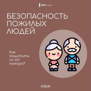 В Международный день пожилых людей #МЧС_Волгограда напоминает о том, как уберечь своих близких от пожара